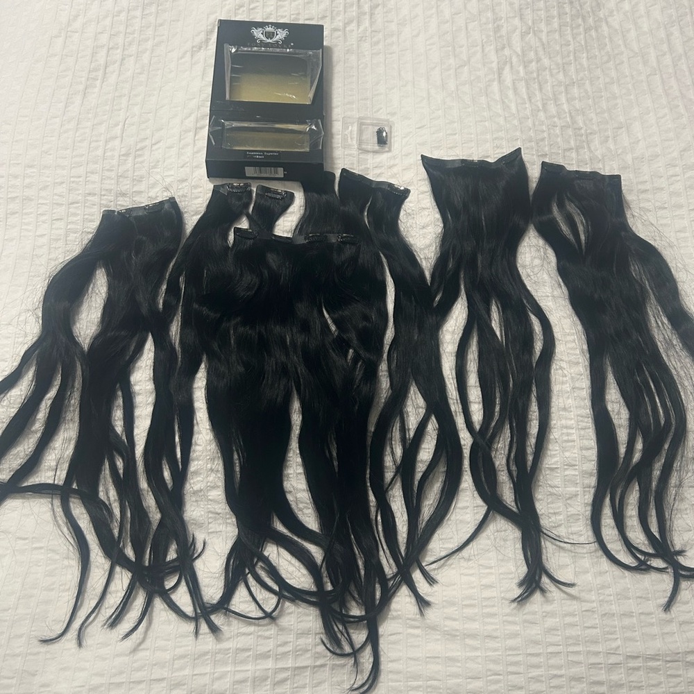 Luxurious Black Hair Extensions